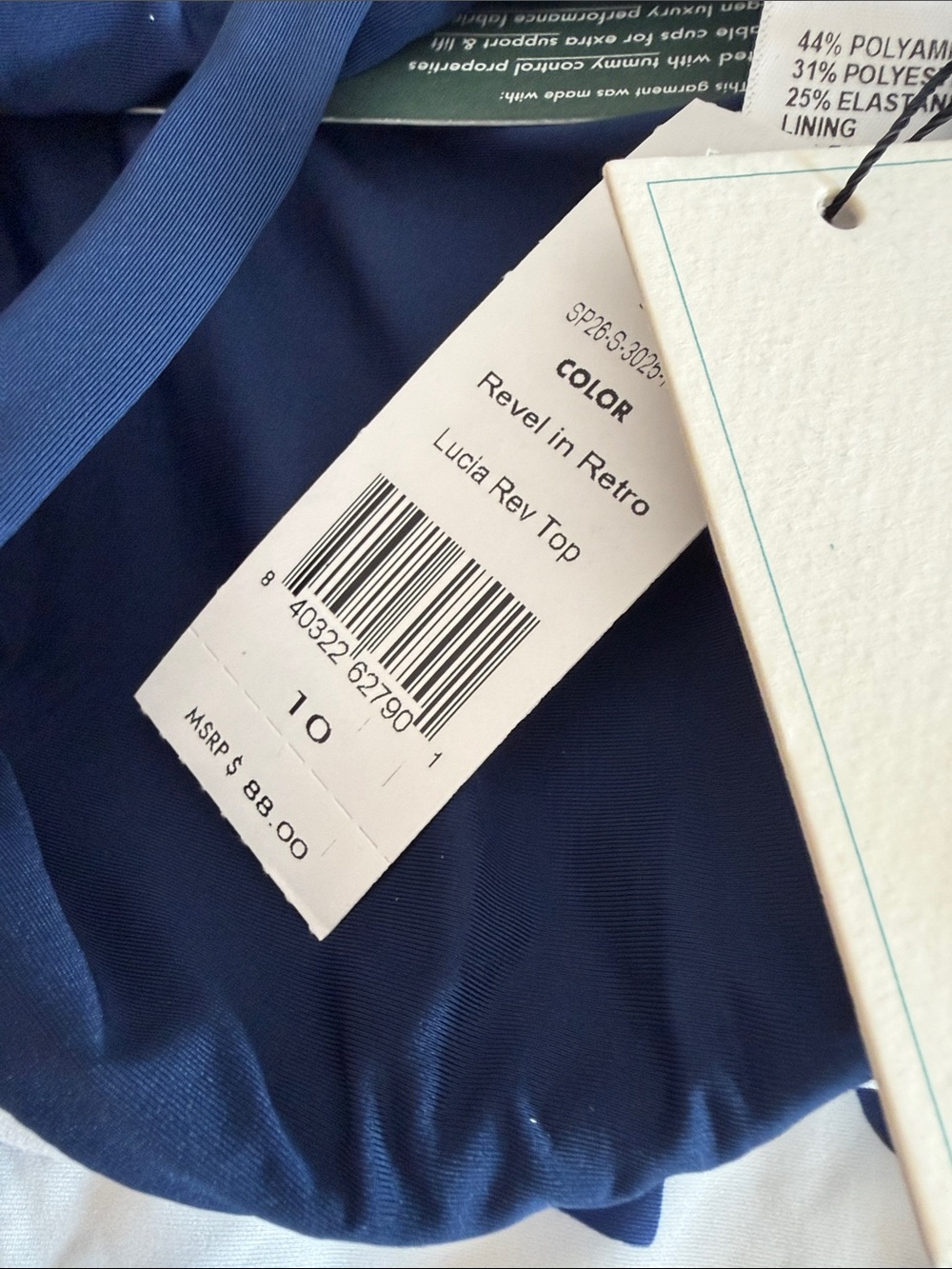 Hermoza retro two piece bathing suit size 10. - Picture 5 of 7
